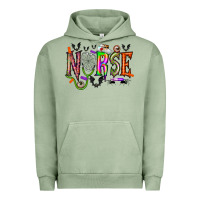 Pigment Oil Green nurse halloween Urban Hoodie - RacoonDesign
