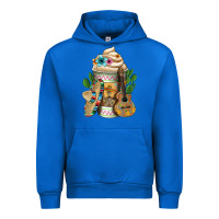 Cobalt mexican hot coffee cup Urban Hoodie - FaDigitalArtStudio