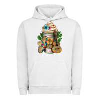 Pigment Lunar Rock mexican hot coffee cup Urban Hoodie - FaDigitalArtStudio