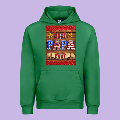 Best Papa Ever Air Freshener Urban Hoodie Designed By Hra Design Shop