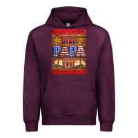 Mauve Wine best papa ever air freshener Urban Hoodie - HRA Design Shop