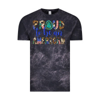 Cloud Black proud to be an american Vintage Tee - Artiststas