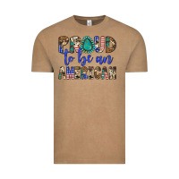 Proud To Be An American Vintage Tee | Teevron