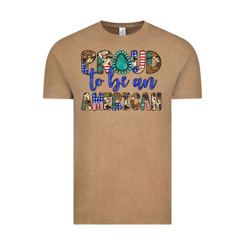 Proud To Be An American Vintage Tee by Artiststas | Teevron