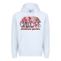 White childcare assistant director Premium Hoodie - RacoonDesign