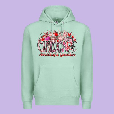 Childcare Assistant Director Premium Hoodie Designed By Racoondesign