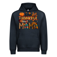 Navy one thankful mama Urban Hoodie - RacoonDesign