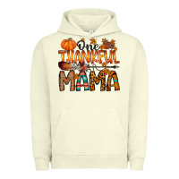 Pigment Pistachio one thankful mama Urban Hoodie - RacoonDesign