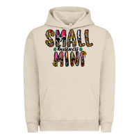 Pigment French Oak small business mini Urban Hoodie - CowhideDigitalArt