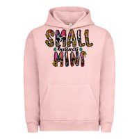 Pigment Salmon small business mini Urban Hoodie - CowhideDigitalArt