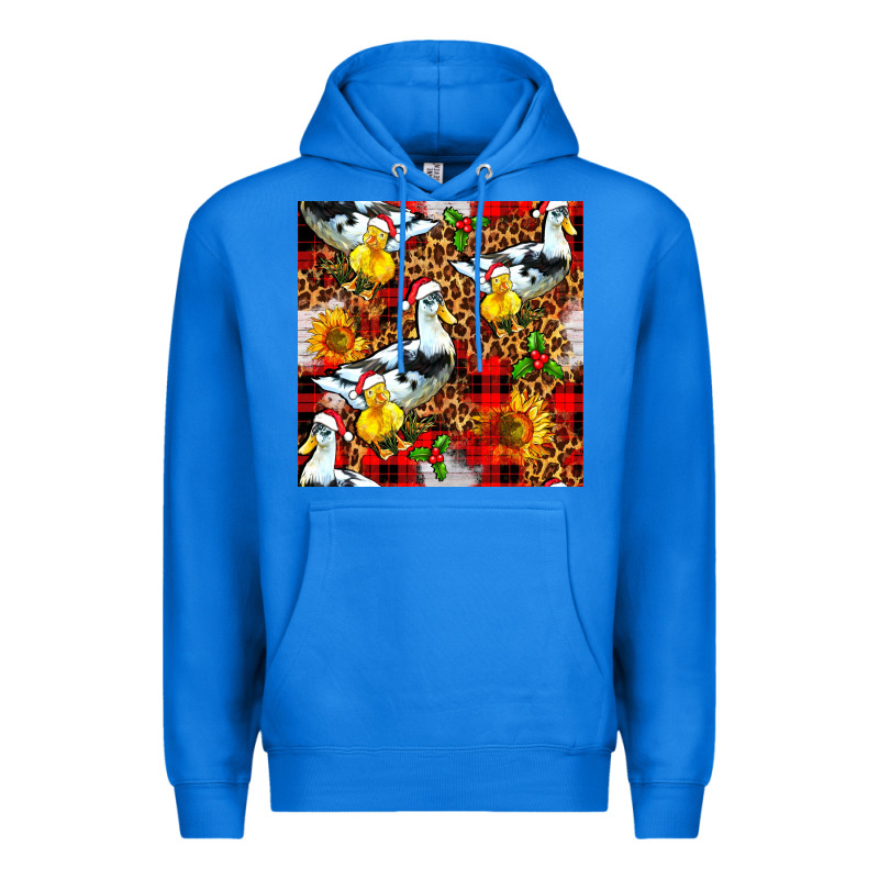 Christmas Leopard Duck Premium Hoodie by FaDigitalArtStudio | Teevron
