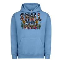 Pigment Pebble Blue small business nana Urban Hoodie - CowhideDigitalArt