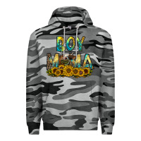 Slate Camo boy mama Premium Hoodie - CowhideDigitalArt
