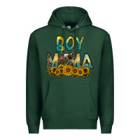 Sports Green boy mama Premium Hoodie - CowhideDigitalArt