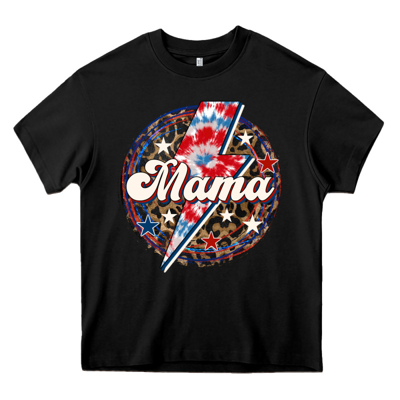 Western Mama Patriotic 4th Of July Heavy Core Tee by LillyAllenDesigns | Teevron