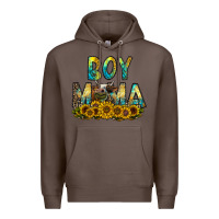 Coffee boy mama Premium Hoodie - CowhideDigitalArt