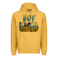 Mustard boy mama Premium Hoodie - CowhideDigitalArt