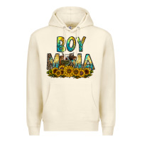 Sandshell boy mama Premium Hoodie - CowhideDigitalArt