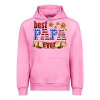 Fuchsia Pink best papa ever Urban Hoodie - HRA Design Shop