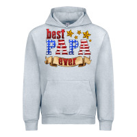 Heather Grey best papa ever Urban Hoodie - HRA Design Shop