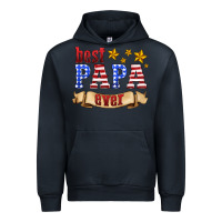 Navy best papa ever Urban Hoodie - HRA Design Shop