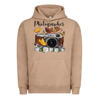 Photographer Floral Butterfly Film Roll Vintage Camera Urban Hoodie | Teevron