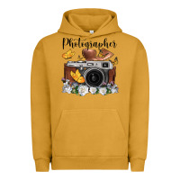 Pigment Peanut Butter photographer floral butterfly film roll vintage camera Urban Hoodie - FaDigitalArtStudio