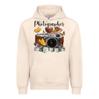 Sandshell photographer floral butterfly film roll vintage camera Urban Hoodie - FaDigitalArtStudio