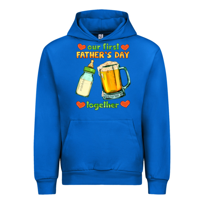 Our First Father's Day Together Urban Hoodie by HRA Design Shop | Teevron