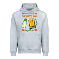 Heather Grey our first father's day together Urban Hoodie - HRA Design Shop