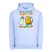 Pigment Grape Ice our first father's day together Urban Hoodie - HRA Design Shop