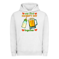 Pigment Lunar Rock our first father's day together Urban Hoodie - HRA Design Shop