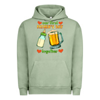 Pigment Oil Green our first father's day together Urban Hoodie - HRA Design Shop