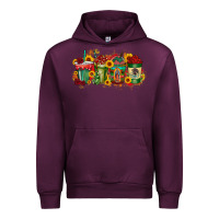 Mauve Wine our lady drink Urban Hoodie - RacoonDesign