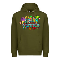 Army Green enjoy summer Premium Hoodie - CowhideDigitalArt