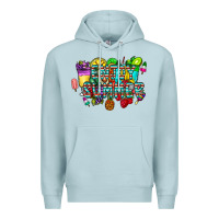 Blue Mist enjoy summer Premium Hoodie - CowhideDigitalArt