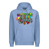 Colony Blue enjoy summer Premium Hoodie - CowhideDigitalArt