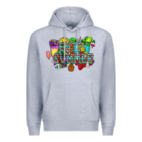 Heather Grey enjoy summer Premium Hoodie - CowhideDigitalArt
