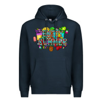 Navy enjoy summer Premium Hoodie - CowhideDigitalArt
