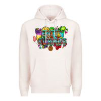 Pale Pink enjoy summer Premium Hoodie - CowhideDigitalArt