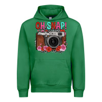 Emerald oh snap rose grey leopard vintage camera Urban Hoodie - FaDigitalArtStudio