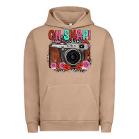 Pigment Burro oh snap rose grey leopard vintage camera Urban Hoodie - FaDigitalArtStudio