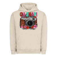 Pigment French Oak oh snap rose grey leopard vintage camera Urban Hoodie - FaDigitalArtStudio