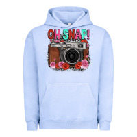 Pigment Grape Ice oh snap rose grey leopard vintage camera Urban Hoodie - FaDigitalArtStudio