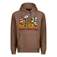 Chestnut christmas lpn licensed practical nurse Premium Hoodie - FaDigitalArtStudio