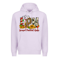 Lilac christmas lpn licensed practical nurse Premium Hoodie - FaDigitalArtStudio