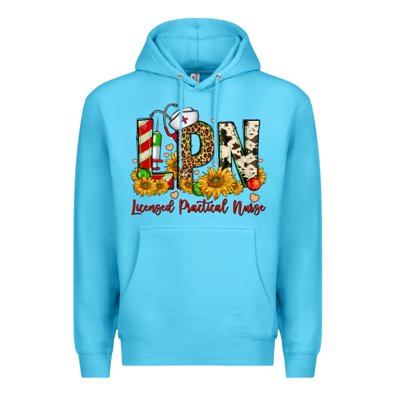 Christmas Lpn Licensed Practical Nurse Premium Hoodie by FaDigitalArtStudio | Teevron
