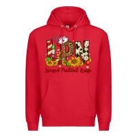 Red christmas lpn licensed practical nurse Premium Hoodie - FaDigitalArtStudio