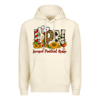 Sandshell christmas lpn licensed practical nurse Premium Hoodie - FaDigitalArtStudio