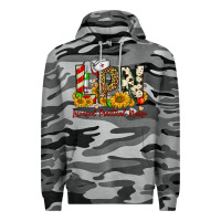 Slate Camo christmas lpn licensed practical nurse Premium Hoodie - FaDigitalArtStudio